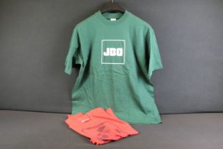 Memorabilia - 2 original UK 1990s labels promotional t-shirts, Acid Jazz, single stitch with the