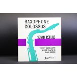 Vinyl - Jazz - Sonny Rollins – Saxophone Colossus original UK 1958 1st mono pressing on Esquire