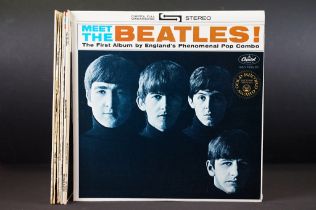 Vinyl - 8 foreign pressings of The Beatles Please Please Me LP to include US, Greek, Dutch, Spanish,