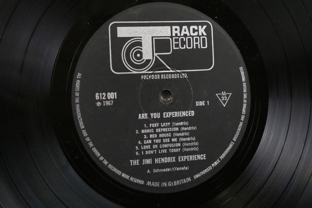 Vinyl - 2 copies of The Jimi Hendrix Experience Are You Experienced on Track Records 612 001. Both - Image 6 of 7