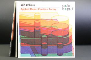 Vinyl - 5 Electronic / Synth limited edition albums by Jon Brooks to include: Applied Music: