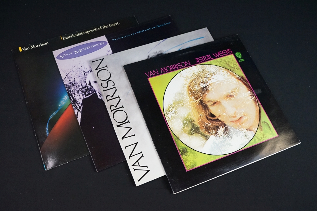 Vinyl - 9 Van Morrison LPs to include Irish Heartbeat, Astral Weeks, Beautiful Vision, A Sense Of - Image 3 of 3
