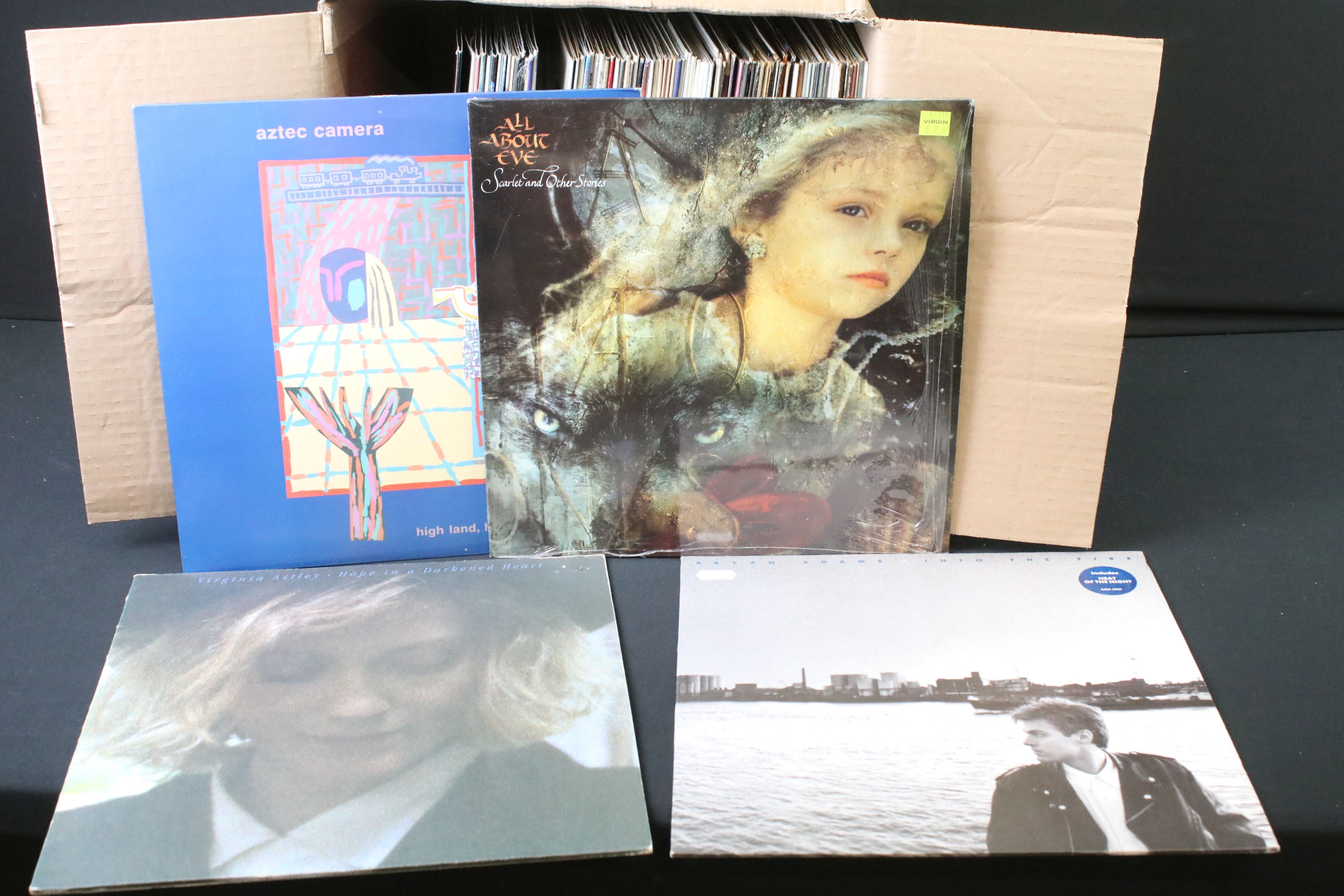 Vinyl - Over 80 Rock & Pop LPs and a few 12" to include Bryan Adams, Virginia Astley, All About Eve, - Image 2 of 5