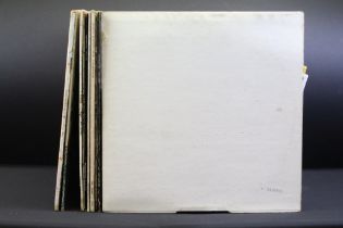 Vinyl - 10 The Beatles LPs to include The White Album (US pressing with 4 pics, poster, numbered