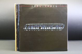 Vinyl - 4 albums by Carl Craig to include: Landcruising (UK 1995 double album, 4509-99865-1), The