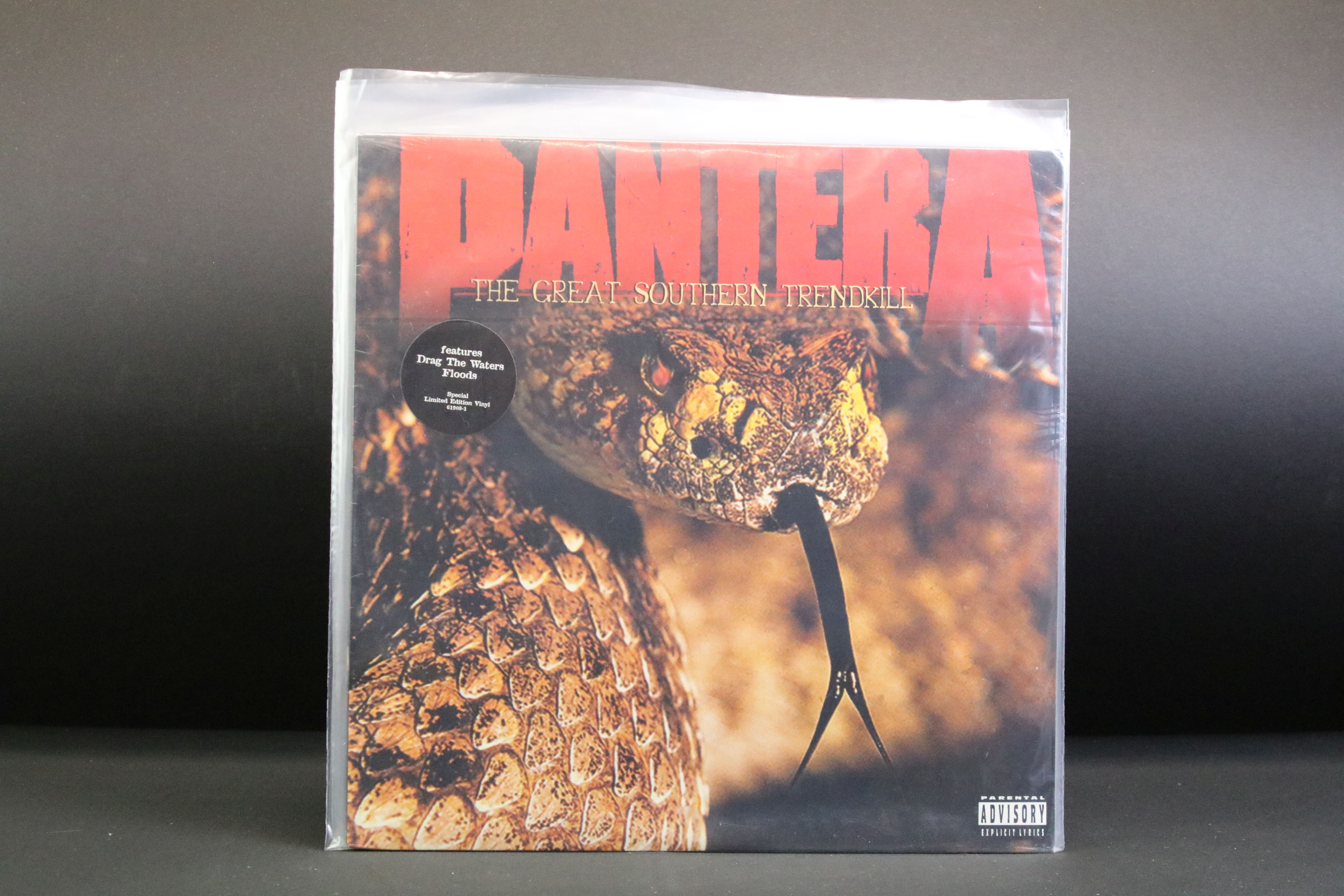 Vinyl - 11 Metal / Rock / Thrash LPs and 1 10" to include Pantera x 3 (The Great Southern Trendkill, - Image 3 of 9