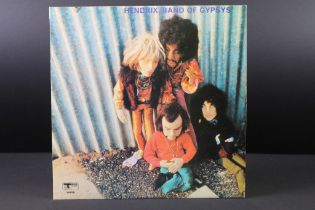 Vinyl - Jimi Hendrix Band Of Gypsys LP on Track 2406 002 withdrawn puppet sleeve. Ex/Vg+