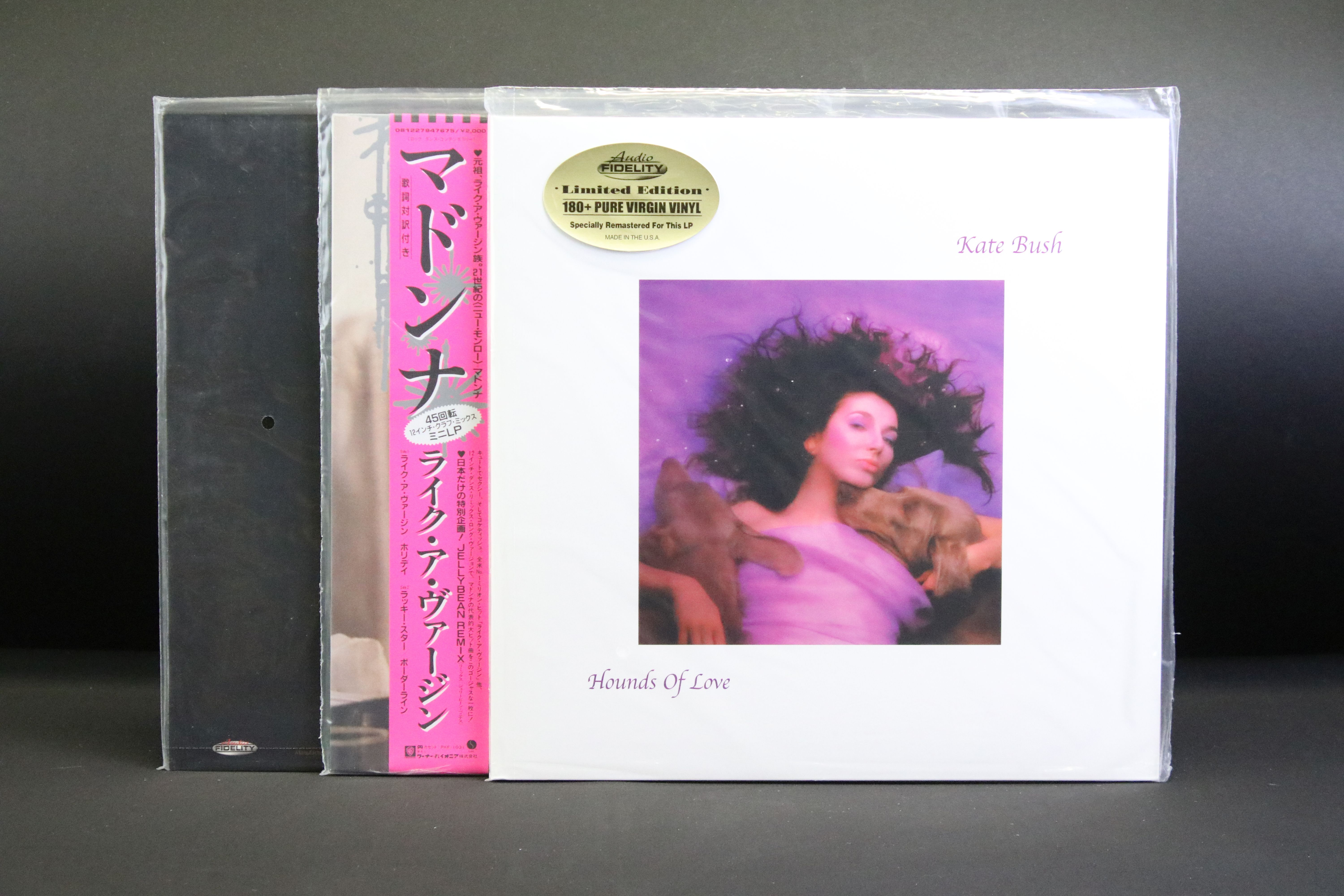 Vinyl - 3 sealed reissue LPs to include Kate Bush Hounds Of Love (AFZLP 087) Audio Fidelity ltd