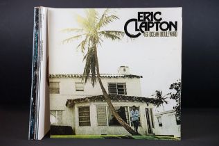 Vinyl - 8 Eric Clapton LPs to include 461 Ocean Boulevard, Behind The Sun, Slowhand, and others. Vg+
