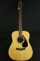 Guitar - Yamaha F310 acoustic guitar, with stand