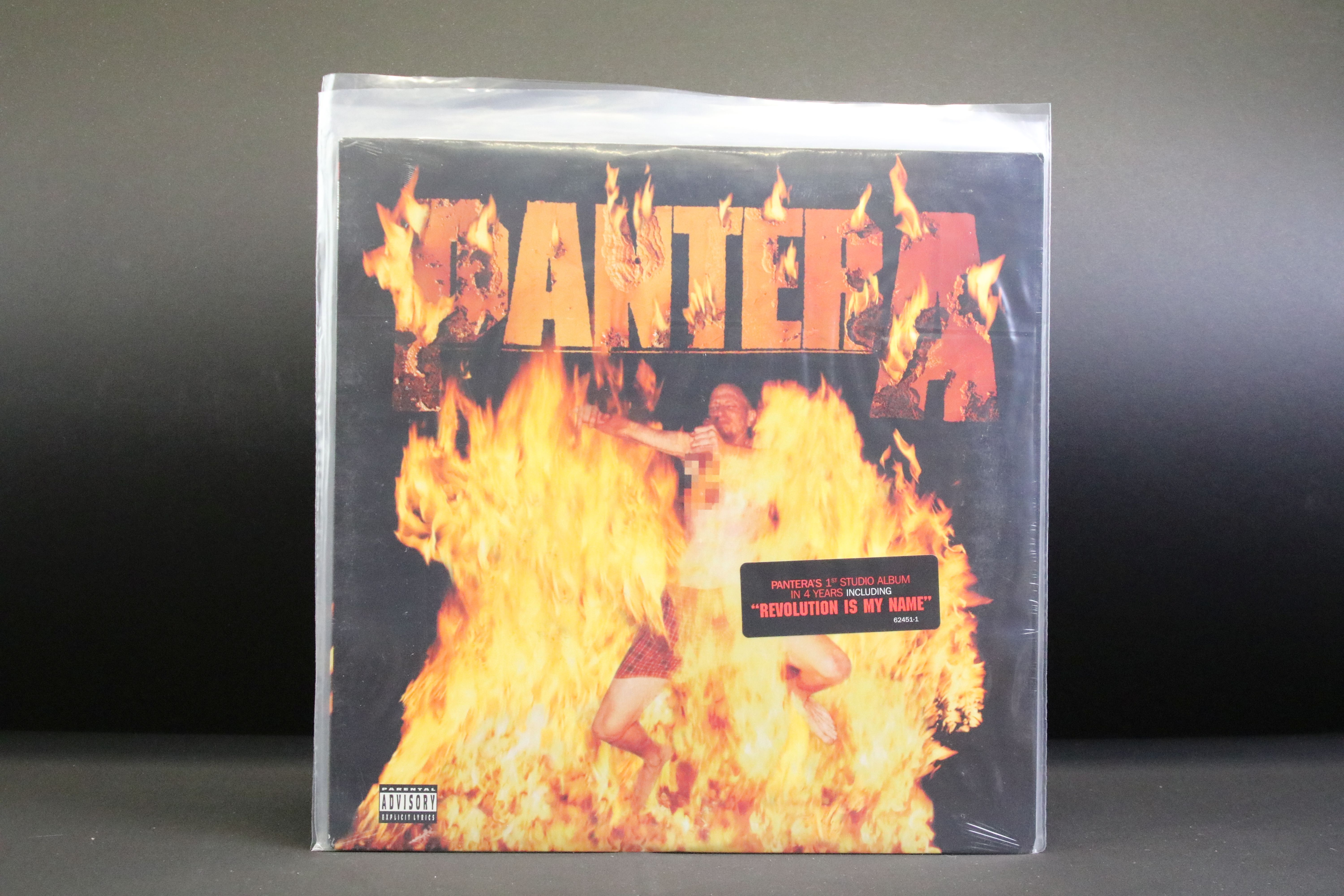 Vinyl - 11 Metal / Rock / Thrash LPs and 1 10" to include Pantera x 3 (The Great Southern Trendkill, - Image 4 of 9