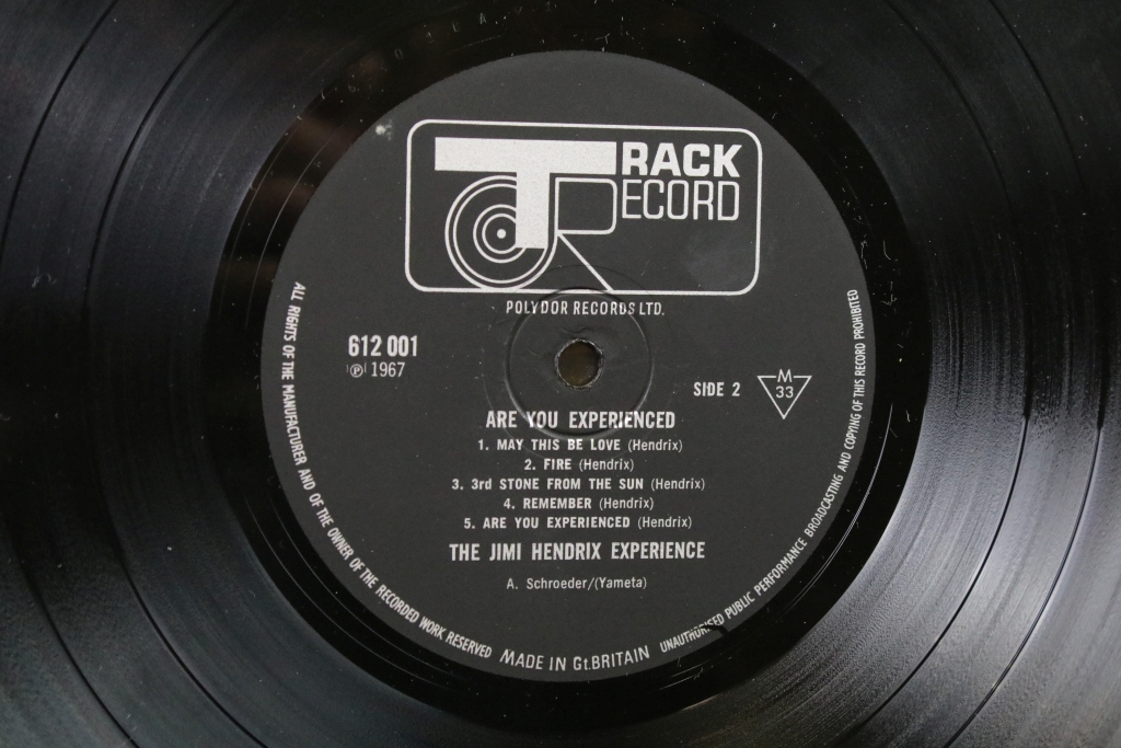 Vinyl - 2 copies of The Jimi Hendrix Experience Are You Experienced on Track Records 612 001. Both - Image 4 of 7