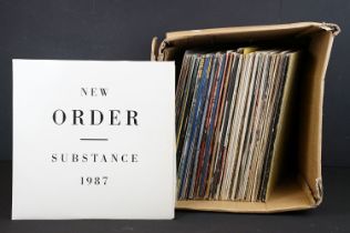 Vinyl - Over 60 Rock & Pop LPs to include New Order, Supertramp, Bob Marley, The Jam x 2, David