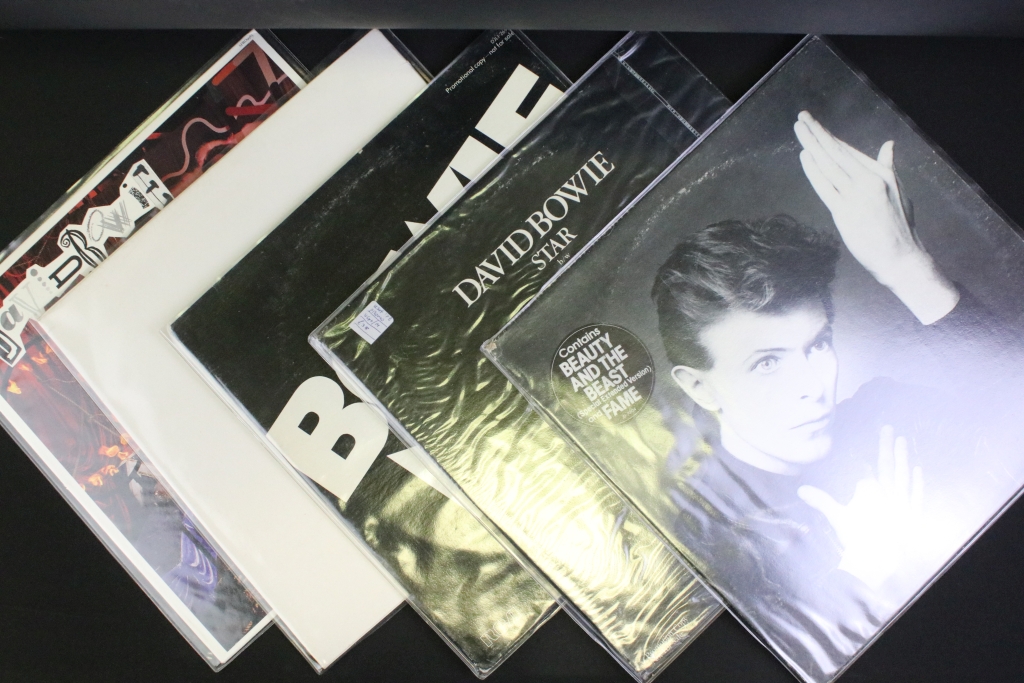 Vinyl - 23 David Bowie US pressing 12” singles and Promo Only albums, including one Test Pressing, - Image 8 of 11