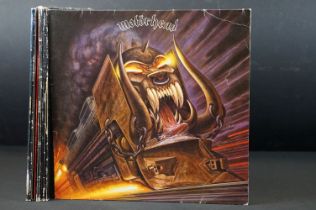 Vinyl - 7 Hard Rock / Metal LPs 3 12" singles to include Motorhead (5 LPs and 3 12" inc pic disc),