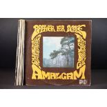 Vinyl - 9 mainly Folk LPs to include Amalgam (TRA 196), Al Stewart, Fairport Convention, Ralph