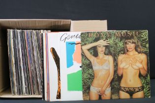 Vinyl - Approx 70 Rock & Pop LPs to include Uriah Heep, Elvis Costello, Genesis, Cream, Saxon,