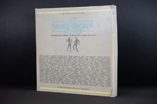 Vinyl - The Dance Decade 1973-1983 14 LP box set on Street Sounds DEC 7383. Slight damage to box.