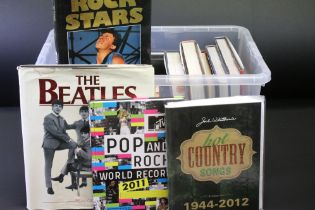 17 Hardback books to include The NME Rock And Roll Years, The Encyclopedia of country music