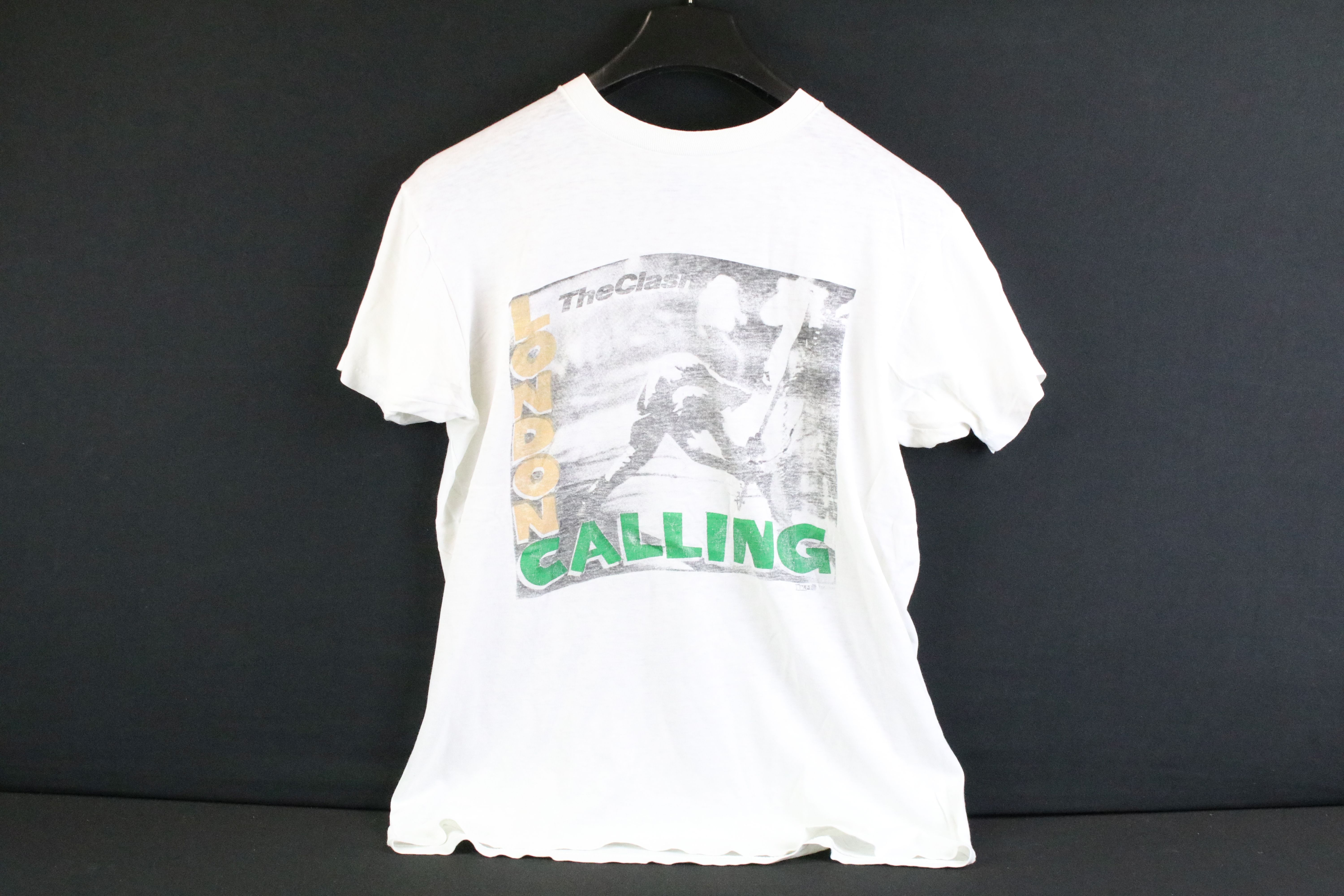 Memorabilia - The Clash - London Calling, original UK 1979 single stitch t- Shirt, size large. Front