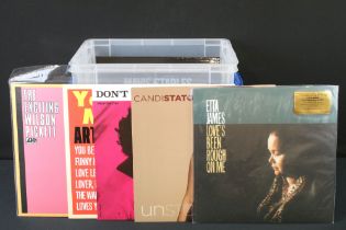 Vinyl - 11 Soul / Funk reissues and one box set to include Otis Redding 7LP box, Etta James x 2,