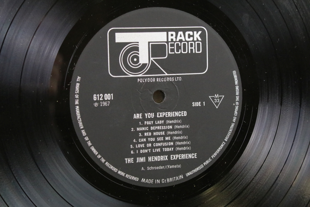 Vinyl - 2 copies of The Jimi Hendrix Experience Are You Experienced on Track Records 612 001. Both - Image 3 of 7