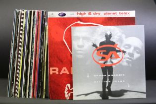 Vinyl - 41 Indie / Alternative 12” singles and 4 10” by UK bands to include: Radiohead - High &