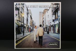 Vinyl & Autograph - Oasis – (What's The Story) Morning Glory? Original UK 1995 1st Damont Pressing