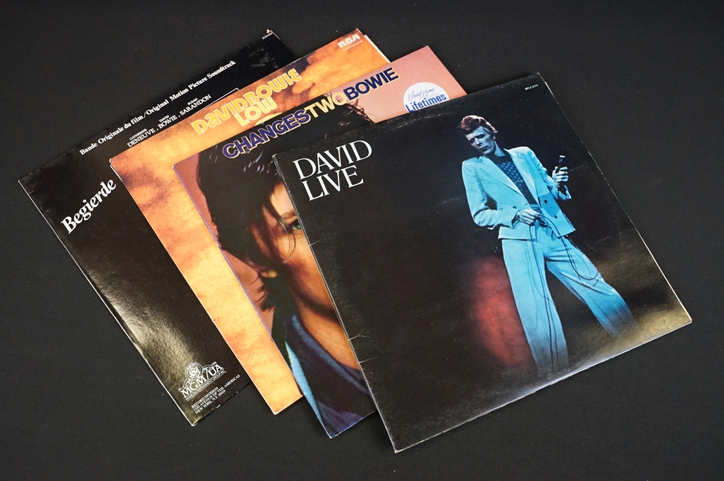 Vinyl - 9 David Bowie LPs to include Let's Dance, Aladdin Sane, Changes One and Two, Low and others. - Image 3 of 3