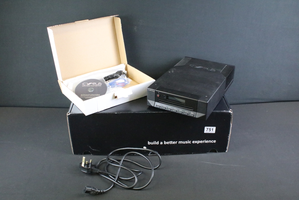 Music Equipment - Cyrus CDi CD player with original box