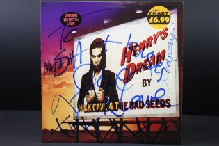 Vinyl & Autograph - Nick Cave & The Bad Seeds – Henry's Dream LP on Mute Records STUMM 92.