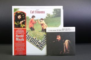 Vinyl - Cat Stevens – Harold And Maude, original USA 2007, album + 7” single, gatefold album cover