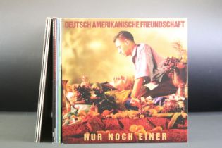 Vinyl - 9 Electronic / Synth / Neue Deutsche Welle (New German Wave) albums to include: Deutsch