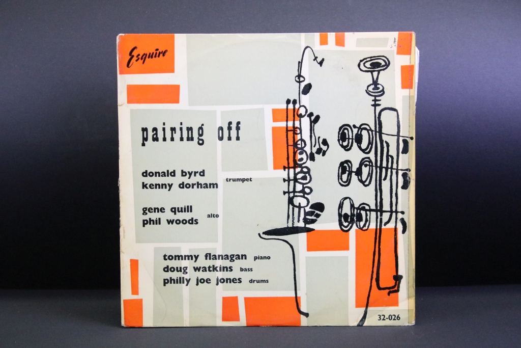 Vinyl - Jazz - Phil Woods Septet – Pairing Off, original UK 1957 1st mono pressing, Esquire