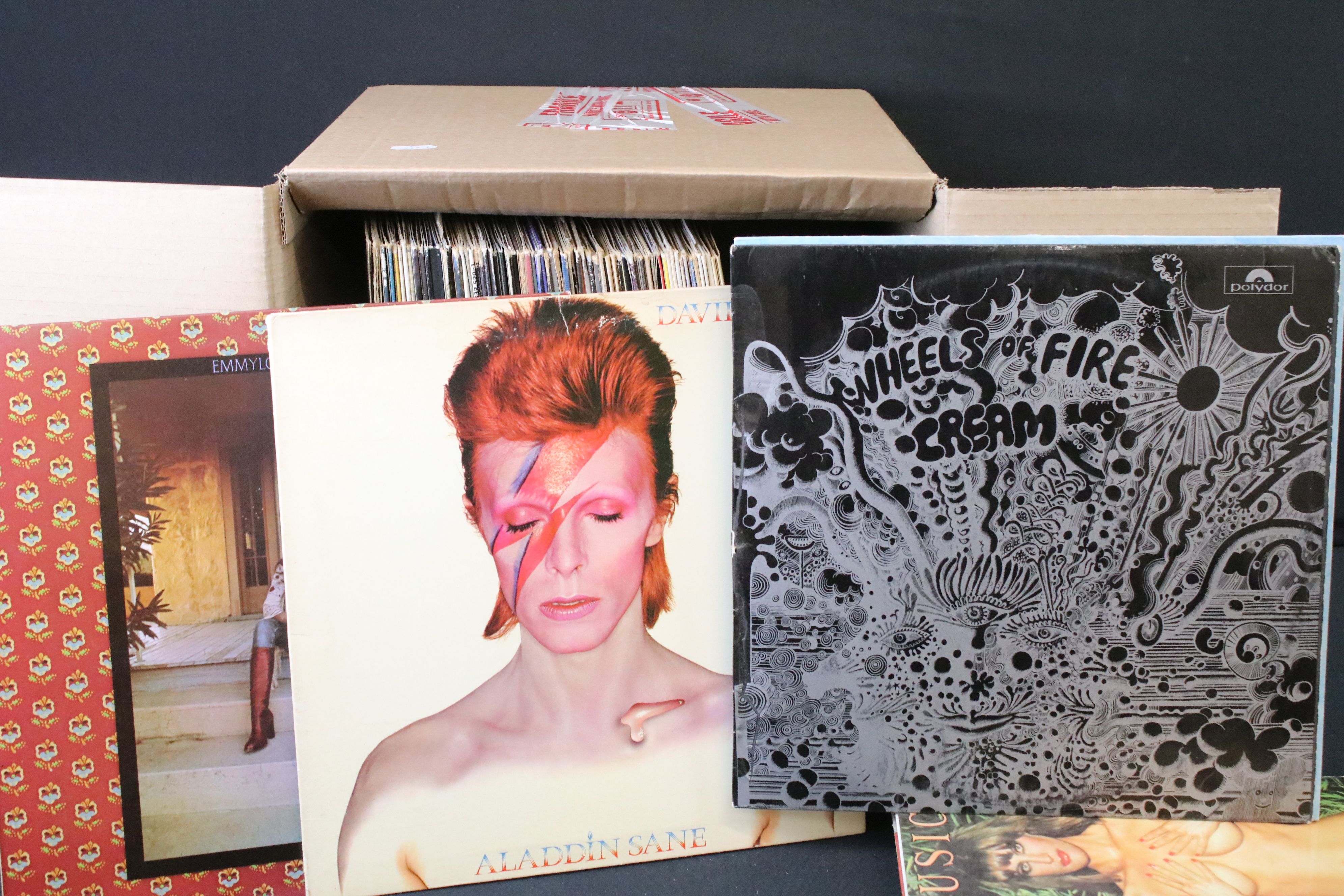 Vinyl - Approx 70 Rock & Pop LPs to include Uriah Heep, Elvis Costello, Genesis, Cream, Saxon, - Image 4 of 4
