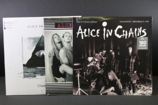 Vinyl - 3 Alice In Chains LPs to include Rainier Fog ltd edition alternative cover (