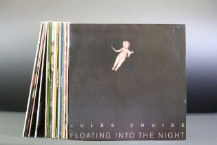 Vinyl - 20 1980s Rock & Pop albums to include: Julee Cruise – Floating Into The Night (1989 UK / EU,