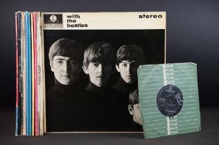 Vinyl - 14 The Beatles & Related LPs to include With The Beatles (2 boxed EMI), Revolver, Rubber
