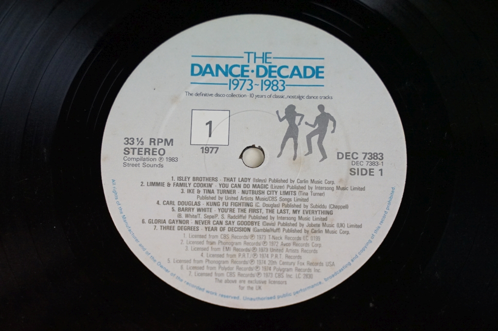 Vinyl - The Dance Decade 1973-1983 14 LP box set on Street Sounds DEC 7383. Slight damage to box. - Image 4 of 5