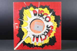 Vinyl - Buzzcocks Moving Away From The Pulsebeat. Original UK 1978 Promo Only one sided 12” on