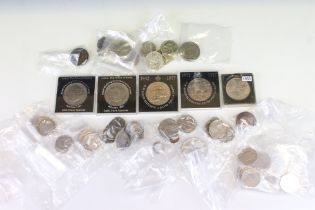 A Collection Of Mainly Mixed British Coins To Include Pre Decimal Silver, Collectable 50p And £2