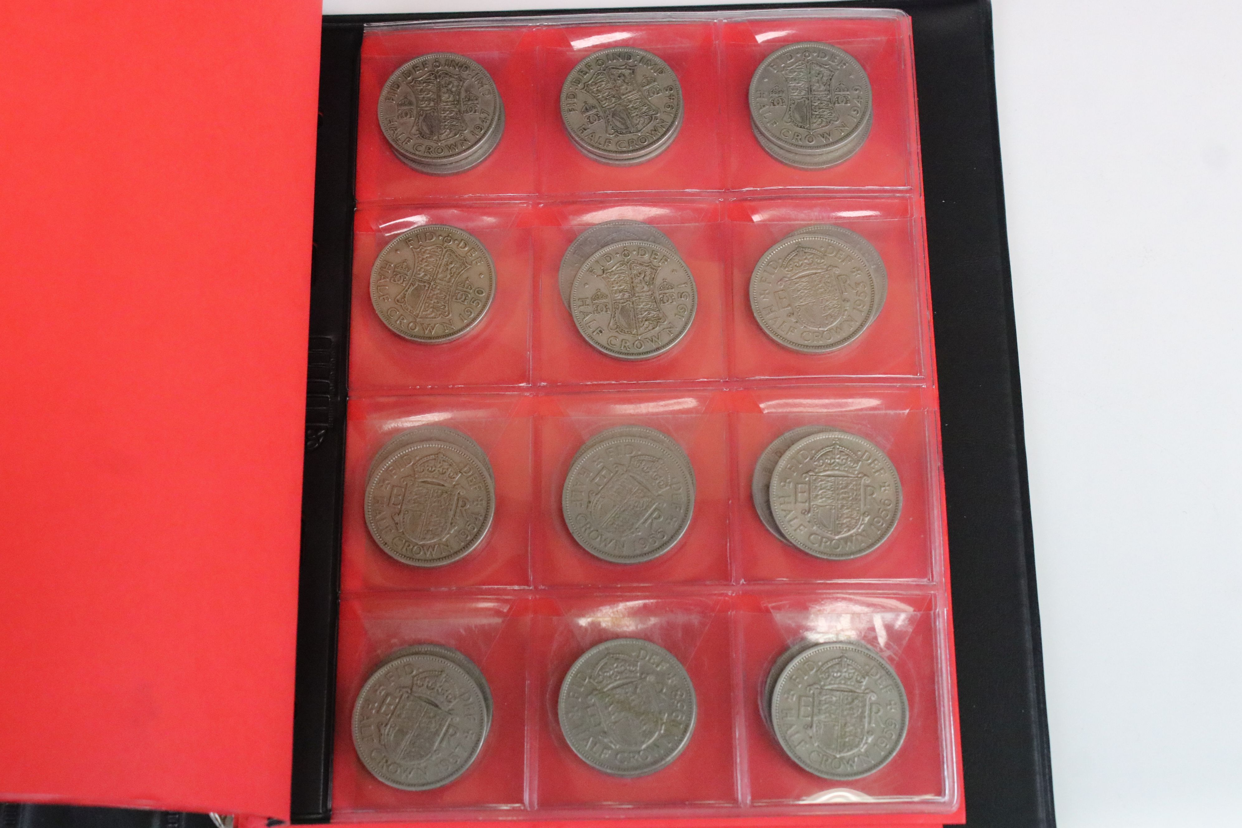 A Collection Of British Pre Decimal And Decimal Coins To Include Crowns, Shillings, Pennies, Half - Image 8 of 12