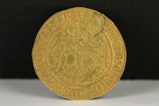 A British King Henry VIII 1509 hammered gold full Angel coin