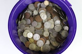 A Collection Of Mixed British Pre Decimal Coins To Include A Good Quantity Of Silver Examples