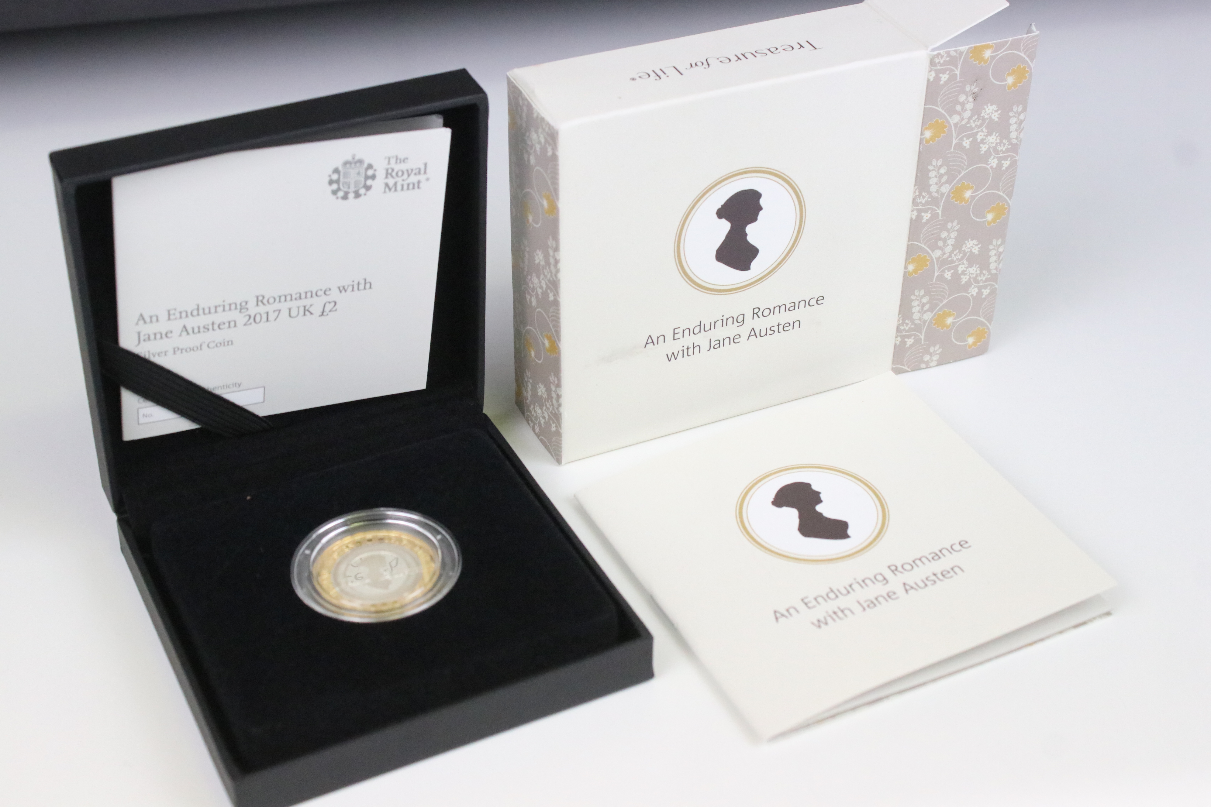 A collection of two silver proof coin sets to include the Royal Mint 2017 silver proof £2 coin, - Image 9 of 11