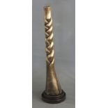 Roger DEAN (British b. 1937) Forever Upward, Bronze on bronze resin base, Edition of 7, Marked RD