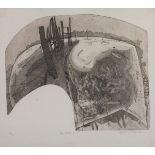 Glynn THOMAS (British b. 1946) Pin Mill I, Etching, Signed lower right, inscribed and numbered 4/50,