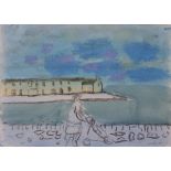 Charles HOWARD (British 1922-2007) Le Fret 3, Watercolour on paper, Signed lower right, titled