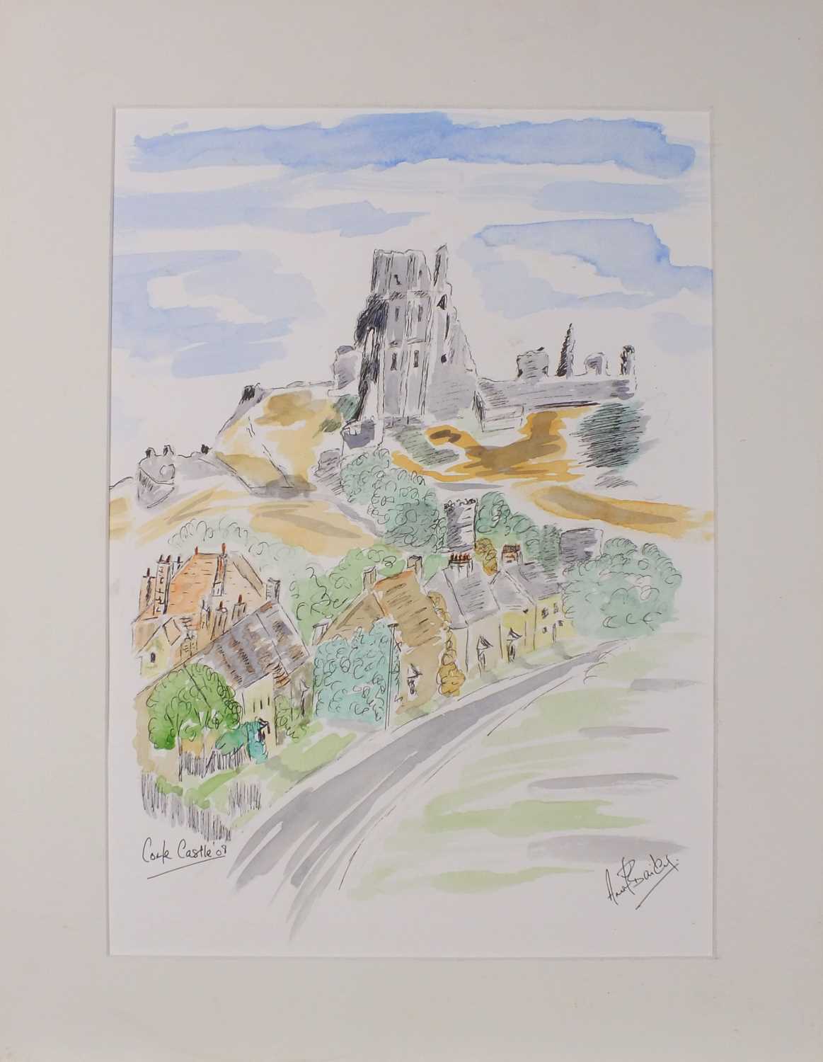 Anne BAILEY (British 20th / 21st Century) Cork Castle - Image 2 of 4