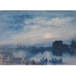 Joseph Mallord William TURNER (British 1775-1851) Wandering by the Seine